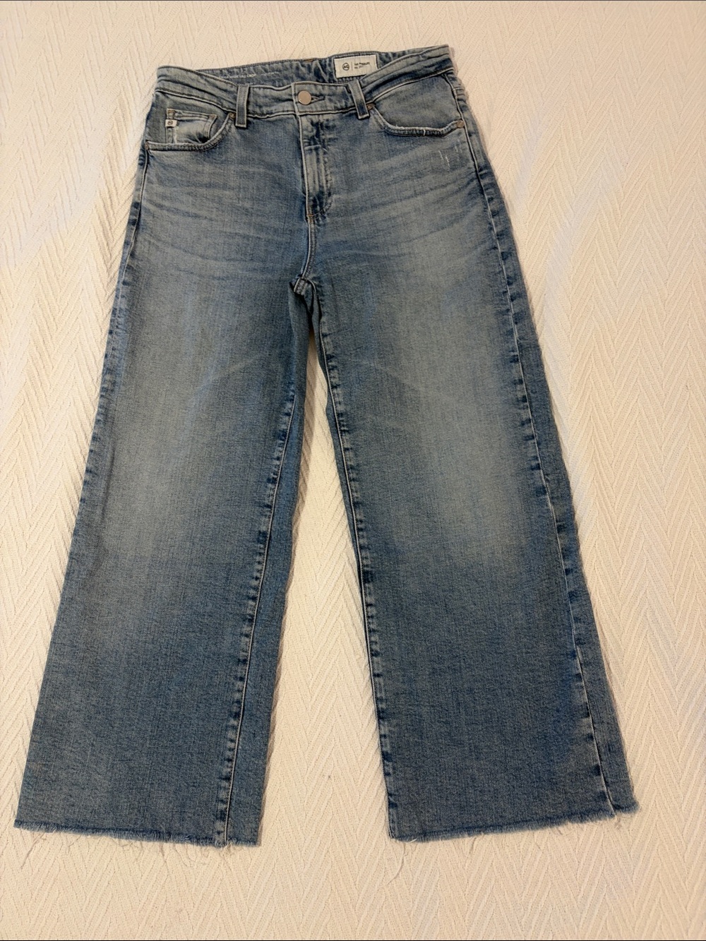 AG Saige wide leg crop
